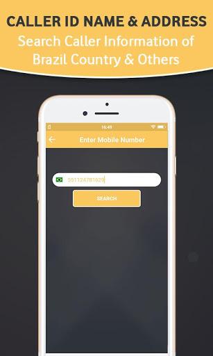 Caller ID Name And Location - Image screenshot of android app