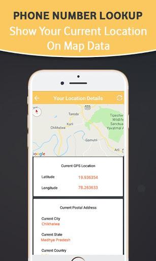 Caller ID Name And Location - Image screenshot of android app