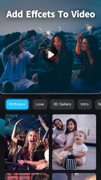 Photo SlideShow - MovieStudio - عکس برنامه موبایلی اندروید