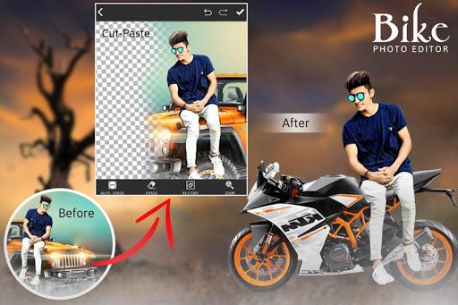 Bike Photo Editor 2020 New - عکس برنامه موبایلی اندروید