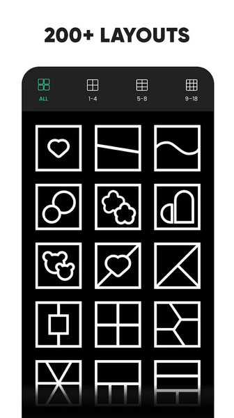 Foto Grid: Photo Collage &Grid - Image screenshot of android app