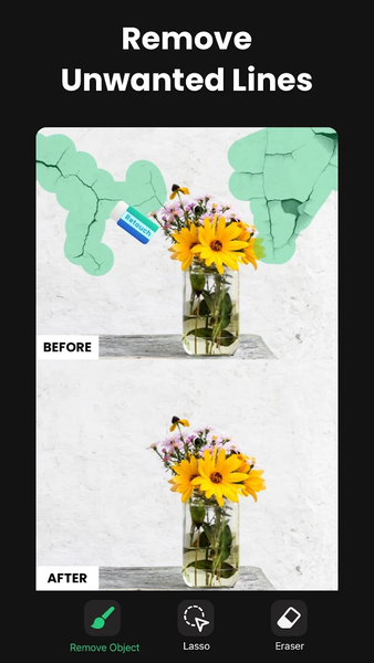 Pic Retouch - Remove Objects - عکس برنامه موبایلی اندروید