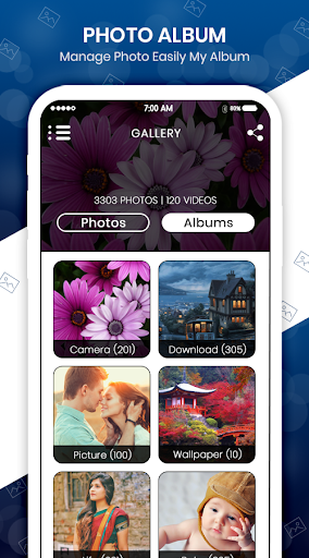 Gallery & Picture Manager, Album - عکس برنامه موبایلی اندروید