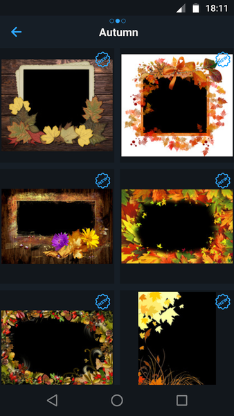 Autumn Photo Frames - Image screenshot of android app