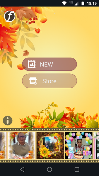 Autumn Photo Frames - Image screenshot of android app