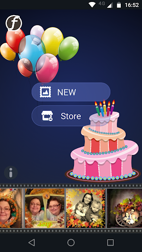 Birthday Photo Frames - Image screenshot of android app
