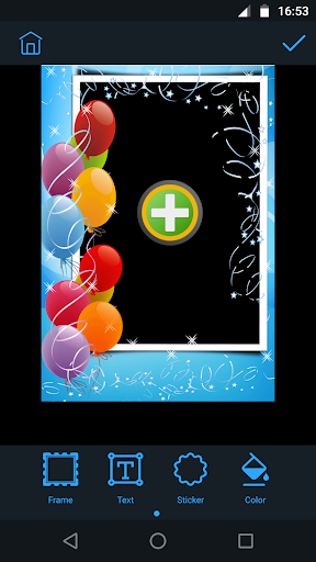 Birthday Photo Frames - عکس برنامه موبایلی اندروید