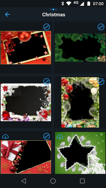 Christmas Photo Frames - Image screenshot of android app