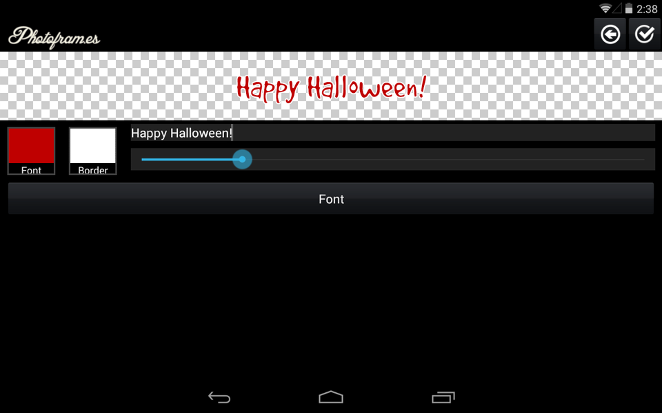 Halloween Photo Frames - عکس برنامه موبایلی اندروید