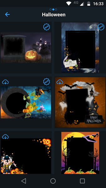 Halloween Photo Frames - Image screenshot of android app