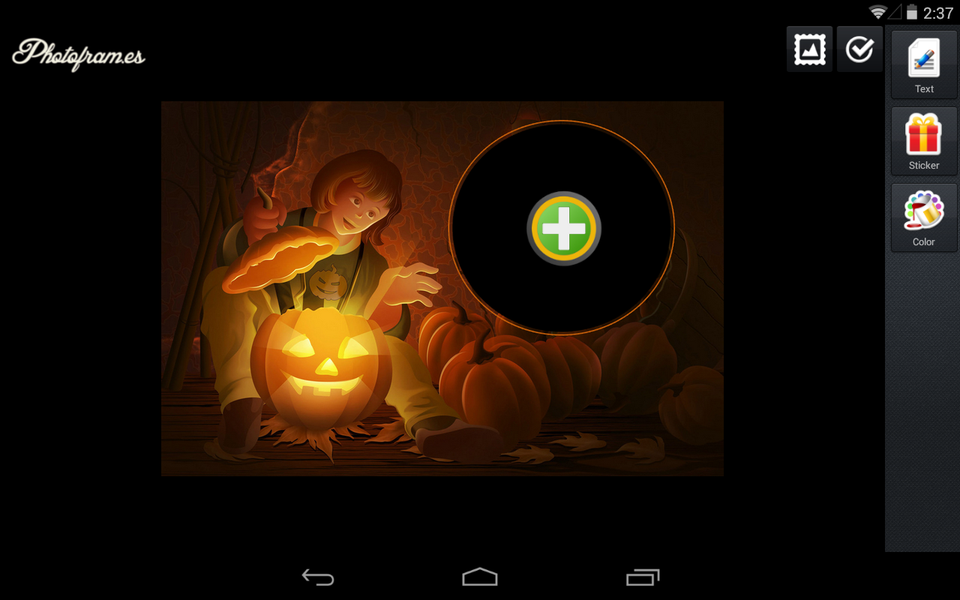 Halloween Photo Frames - عکس برنامه موبایلی اندروید