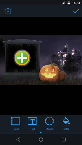 Halloween Photo Frames - عکس برنامه موبایلی اندروید