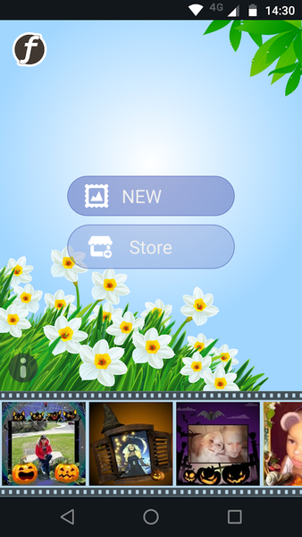 Spring Photo Frames - Image screenshot of android app