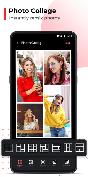 Gallery: Photo Collage Maker - عکس برنامه موبایلی اندروید