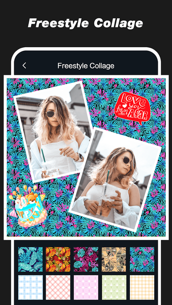 Photo Collage Maker-Photo Grid - عکس برنامه موبایلی اندروید