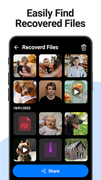 File Recovery Photo, Video - Image screenshot of android app