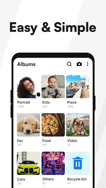 Gallery - Photo Album - Image screenshot of android app