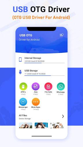 OTG USB for Android - عکس برنامه موبایلی اندروید