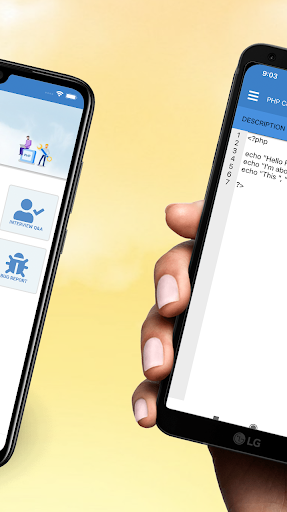 PHP Code Play - Image screenshot of android app