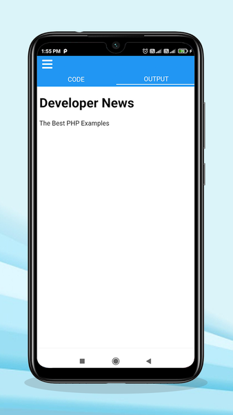 PHP Editor - compiler & run - عکس برنامه موبایلی اندروید