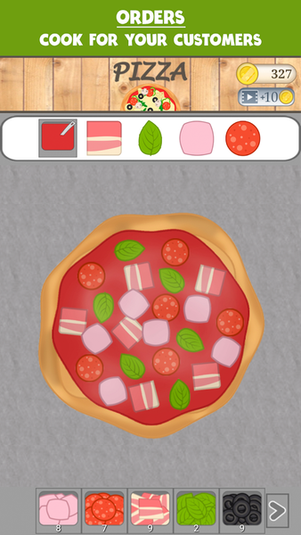 My pizzeria - pizza games - Gameplay image of android game