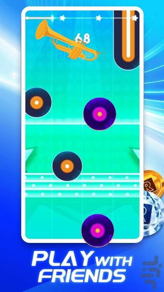 Tiles Hop Magic - پیانوی جاودیی جدید - عکس بازی موبایلی اندروید