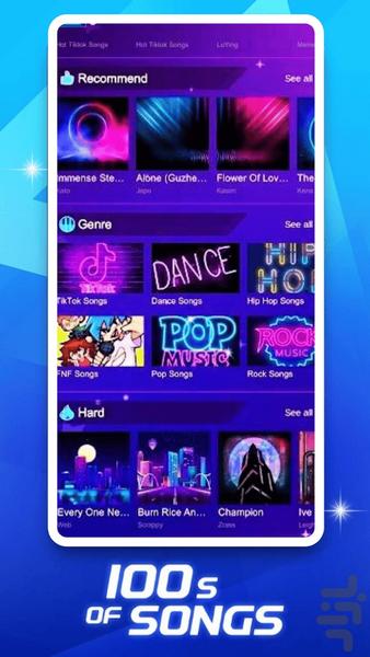 Tiles Hop Magic - پیانوی جاودیی جدید - عکس بازی موبایلی اندروید