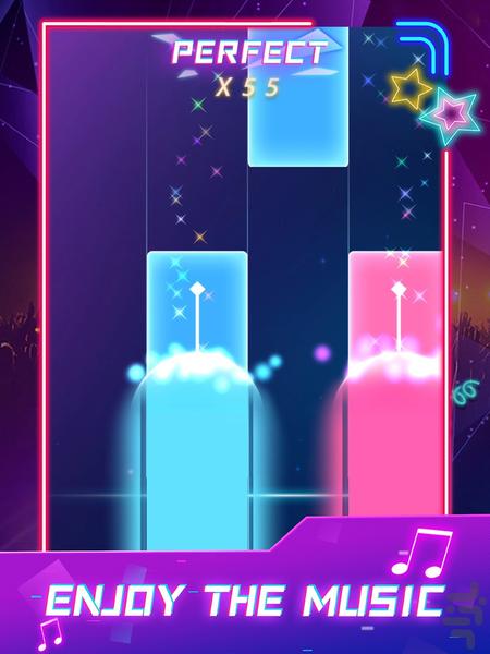 کاشی های موزیکال - مجیک تایل ایرانی - Gameplay image of android game