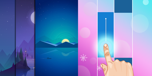 Colorful Piano Magic Tiles Kpop - Gameplay image of android game