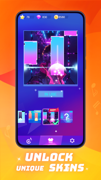 Piano Beat: Music Game - عکس بازی موبایلی اندروید