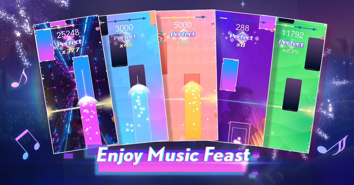 Piano Beat: Music Game - عکس بازی موبایلی اندروید