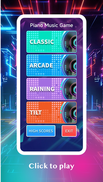 Piano Hop Lite - Gameplay image of android game