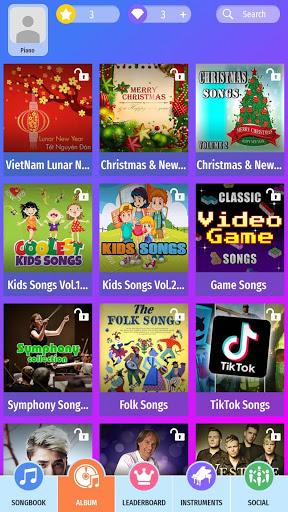 Piano Beat: Tiles Touch - Gameplay image of android game