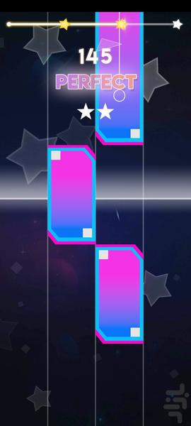 Piano Music Tiles - پیانو موزیک 2025 - Gameplay image of android game