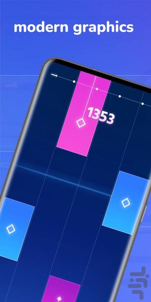 Dancing piano tiles ۲ : magic piano - عکس بازی موبایلی اندروید