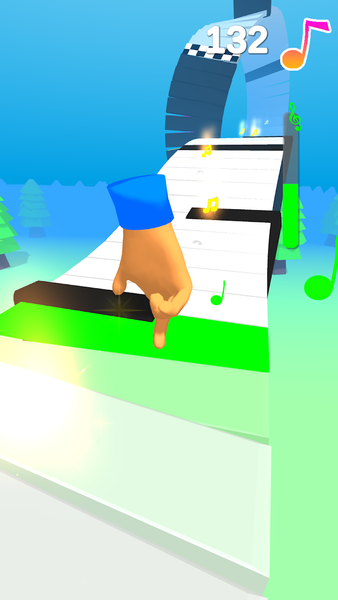 Piano Run 3D - Image screenshot of android app