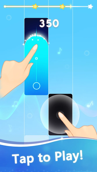 Dream Tiles : Magic Piano - Gameplay image of android game