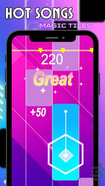 Piano Star-Tiles - پیانوی پیشرفته🎶 - عکس بازی موبایلی اندروید