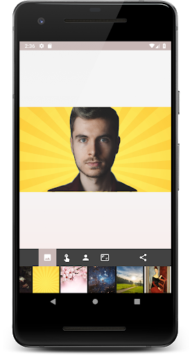 Automatic Background Changer - Image screenshot of android app