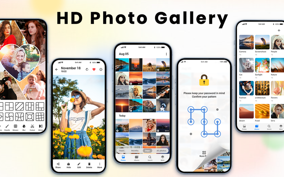 Gallery - Photo Gallery, Album - Image screenshot of android app