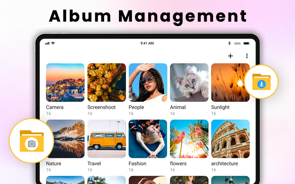 Gallery - Photo Gallery, Album - عکس برنامه موبایلی اندروید