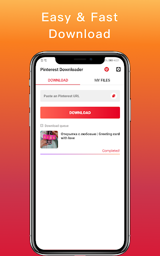 Video Downloader for Pinterest - عکس برنامه موبایلی اندروید