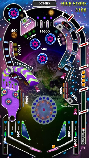 Pinball Flipper Classic Space - Image screenshot of android app