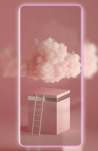 Pink Aesthetic Wallpaper - Image screenshot of android app