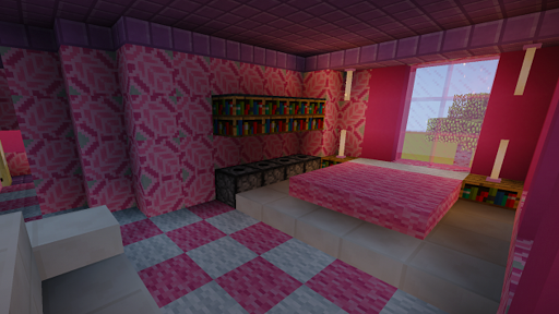 Pink doll house for MCPE - Image screenshot of android app