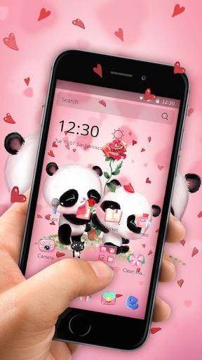Pink Panda Love - عکس برنامه موبایلی اندروید