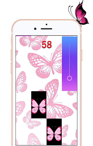 Butterfly Piano Tiles 2019 - عکس بازی موبایلی اندروید
