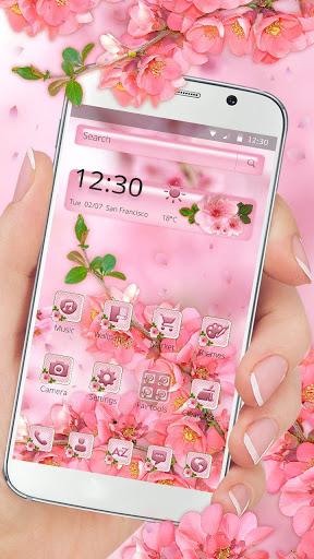 Pink Flowers Blossom - Image screenshot of android app