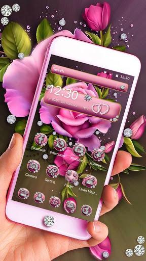 Pink Rose Diamond - عکس برنامه موبایلی اندروید