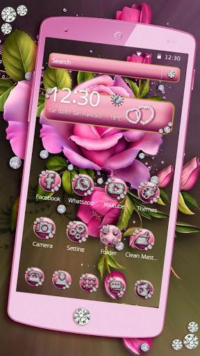 Pink Rose Diamond - عکس برنامه موبایلی اندروید